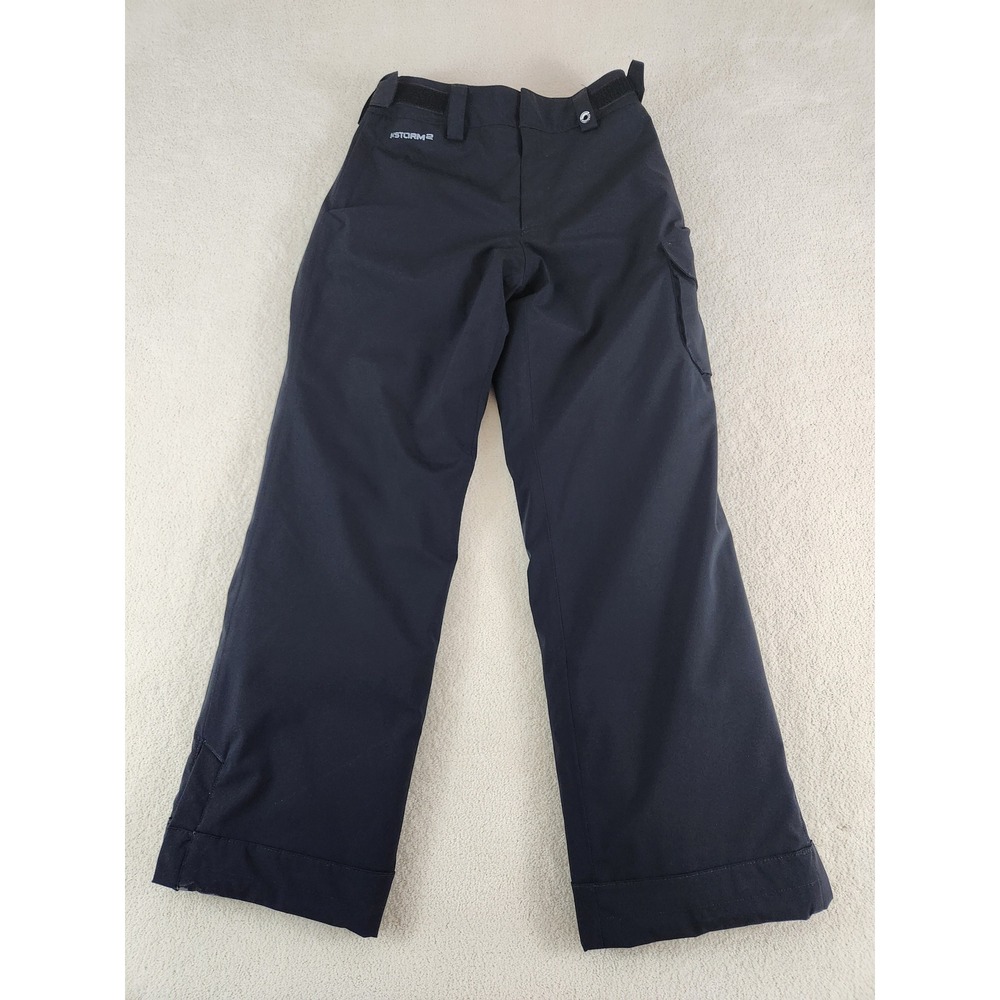 Boys Black Under Armour Storm 2 Ski Snow Pants Black Size Youth Medium